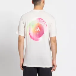 adidas Light Pink Slim Fit Yoga Training T-Shirts image 2
