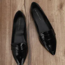 Allen Solly Women's Black Loafers-picture-39