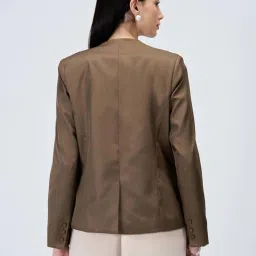 SALT Attire Brown Plain Jacket image 2