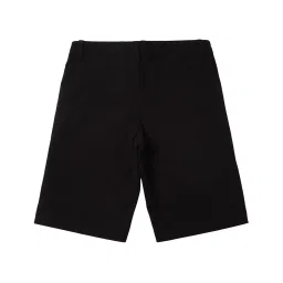 Allen Solly Junior Black Solid Shorts image 2