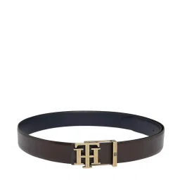 Tommy Hilfiger Men's Brown & Navy Solito Reversible Belt image 2