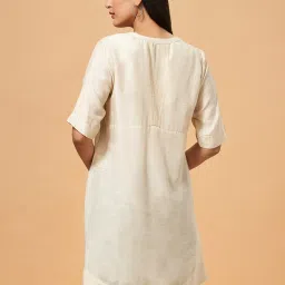 Marigold Lane Off-White Regular Fit Tunic image 2