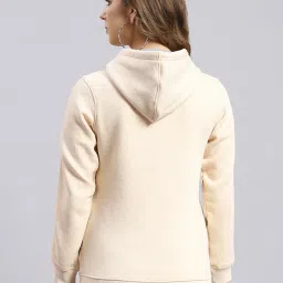 Monte Carlo Beige Graphic Print Hoodie image 2