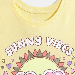 THE CHILDREN'S PLACE Girls Printed Pure Cotton T-shirt image 3