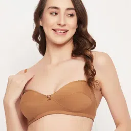 Clovia Beige Balconette Bra-image-42