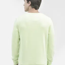 Crimsoune Club Green Regular Fit Printed Sweatshirt image 2