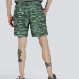 Puma Green Moon Regular Fit Printed Sports Shorts image 2