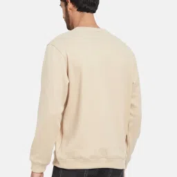 Octave Natural Regular Fit Self Pattern Sweatshirt image 2