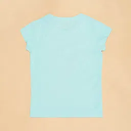 Pantaloons Junior Light Blue Printed T-Shirt image 2