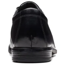 Clarks Men's Howard Cap Black Derby Shoes image 5
