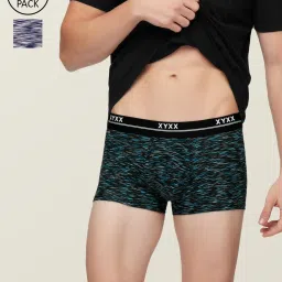 XYXX Multicolor Heathered Trunks - Pack of 2 image 1