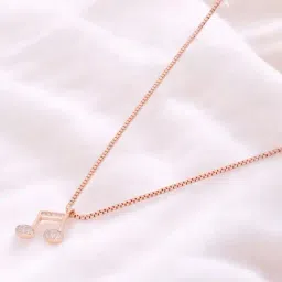 crash.club By CKC 925 Silver Musical Note Pendant Necklace-picture-44