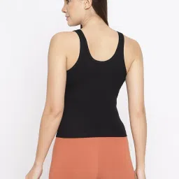 La Intimo Black Inner Prankster Camisole (Pack of 3) image 2