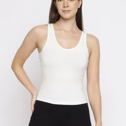 La Intimo Cream, Cream, Yellow Inner Prankster Camisole (Pack of 3) image 2