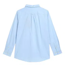 Gant Kids Blue Solid Shirt image 2