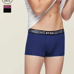 XYXX Indigo & Black Trunks - Pack of 2 image 1