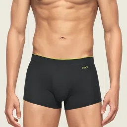 XYXX Blue & Black Mid Rise Trunks (Pack of 2) image 4