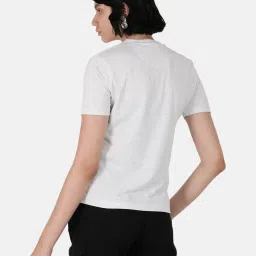 Bene Kleed Light Grey Slim Fit T-Shirt image 2