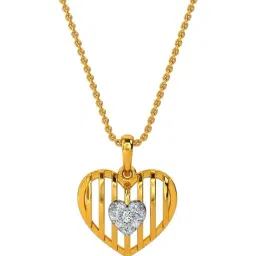 Kisna Diamond & Gold Jewellery 14k Nila Diamond Pendant-picture-14