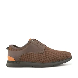 San Frissco Men's Brown Casual Sneakers image 2