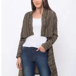 Globus Black Printed Shrug image 1