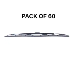Varroc Wiper Blade 9 mm U Hook 22 inch 559 mm Smooth & Silent Cleaning, K353760700 (Pack of 60) image 2
