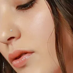 Candere by Kalyan Jewellers 18k Yellow Gold and Diamond Nosepin for Women image 2