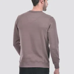 Numero Uno Pale Mauve Regular Fit Printed Sweatshirt image 2