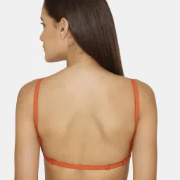 Rosaline by Zivame Orange Non-padded Bra image 2