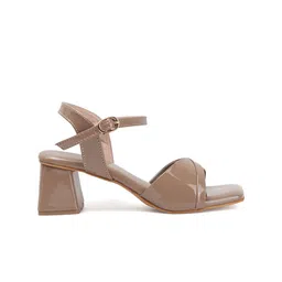 DressBerry Party Block Sandals with Bows image 4