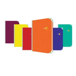 Youva My Notes Case Bound Long Book 21 cm x 33 cm Green Color Ruling Pages 144 Pages Hard Cover (Pack of 6) image 1