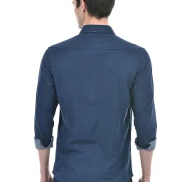 Numero Uno Multicolored Cotton Slim Fit Reversible Shirt image 2