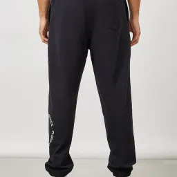Styli Black Relaxed Fit Oversized Joggers image 2