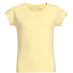 Jockey Kids Yellow Solid RG01 T-Shirt image 1