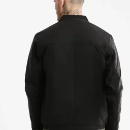 showoffff Showoff Black Slim Fit Jacket image 2
