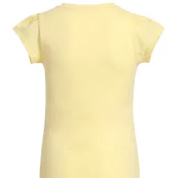 Jockey Kids Yellow Solid RG01 T-Shirt image 2