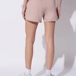 Ajile By Pantaloons Beige Mid Rise Shorts image 2