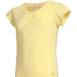 Jockey Kids Yellow Solid RG01 T-Shirt image 3