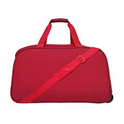 Urban Tribe Red Benin Medium Duffle Trolley image 2