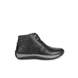 Allen cooper Men's Black Casual Boots image 2