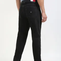 Tommy Hilfiger Denim Black Cotton Slim Fit Jeans image 2