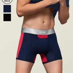 XYXX Multicolor Slim Fit Trunk (Pack Of 3) image 1