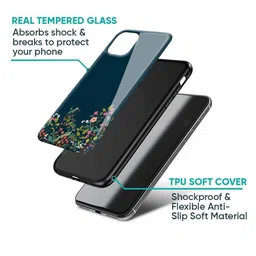 QRIOH Floral Printed iPhone 13 Pro Max Back Case Mobile Accessories image 3