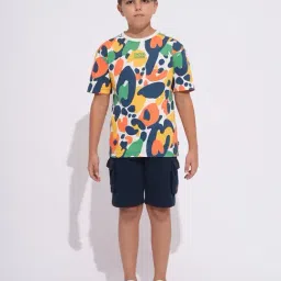Jack & Jones Junior Multi-Color Printed T-Shirt image 5