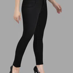 Linaria Women Classic Skinny Fit Mid-Rise Clean Look Jeans-image-23