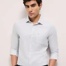 The Bear House Grey Checked Regular Fit Shirt-image-92