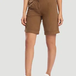 Bene Kleed Women Cotton Regular Fit Shorts image 4