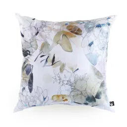 Home4U Multicolor Silk Large Cushion Cover - Set of 1 image 1