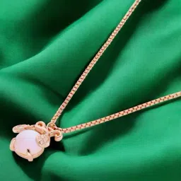crash.club By CKC 925 Silver Pink Pearl Penguin Pendant Necklace-picture-14