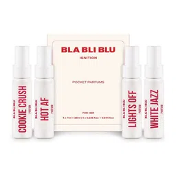 BLA BLI BLU Women Set Of 4 Long Lasting Pocket Perfumes - 7ml Each-picture-39